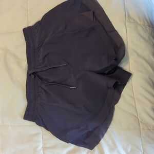 NWT HALARA Navy Cosmos Mid Rise 2-in-1 Flowy Running Shorts 3'', US S